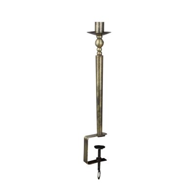 Ljusstake/Antik mässing -stor